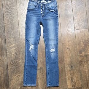 KanCan Signature, Button-Fly Classic Skinny Jeans